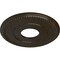 Ekena Millwork Bradford Medallion (Canopies up to 6 5/8"), 12 1/2"OD x 3 7/8"ID x 3/4"P, Stone Hearth Crackle CM12BRSHC - alternate 4
